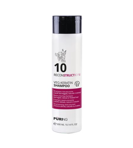 PÜRING PR 10 Reconstruction Veg-Keratin Shampoo regeneracijski šampon