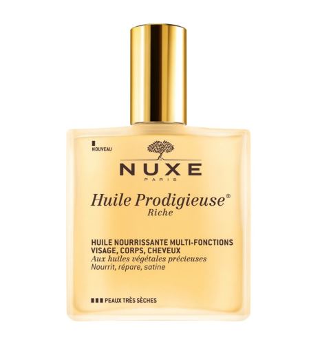 Nuxe Huile Prodigieuse Riche večnamensko suho olje za zelo suho kožo 100 ml