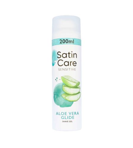 Gillette Satin Care Sensitive Skin gel za britje za občutljivo kožo 200 ml