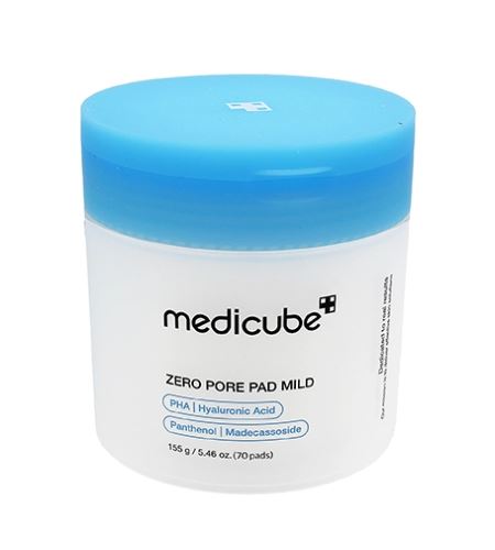 Medicube Zero Pore Pad Mild Piling blazinice za občutljivo kožo 70 kos