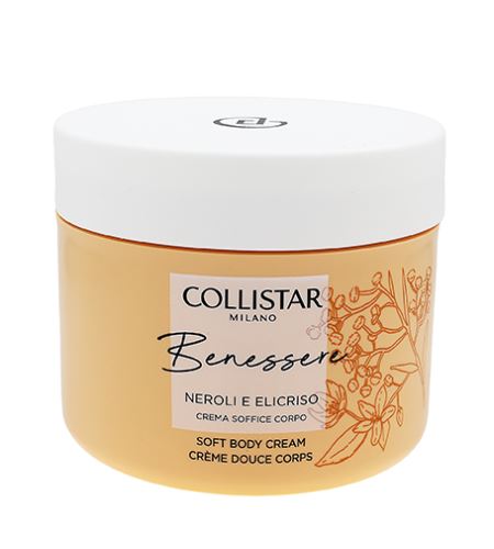 Collistar Benessere Neroli and Helichrysum svilnato mehka krema za telo 200 ml