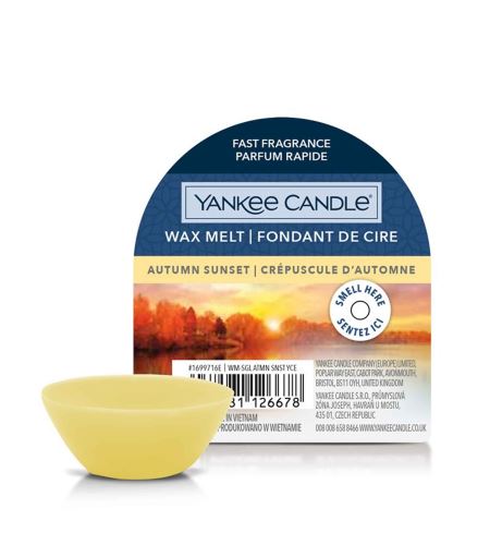 Yankee Candle Autumn Sunset dišeči vosek 22 g