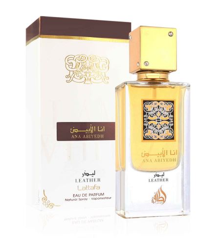 Lattafa Ana Abiyedh Leather parfumska voda uniseks 60 ml