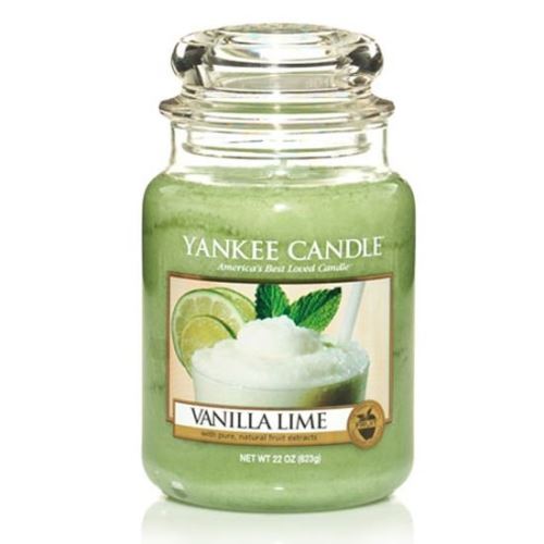 Yankee Candle Vanilla Lime dišeča sveča 623 g