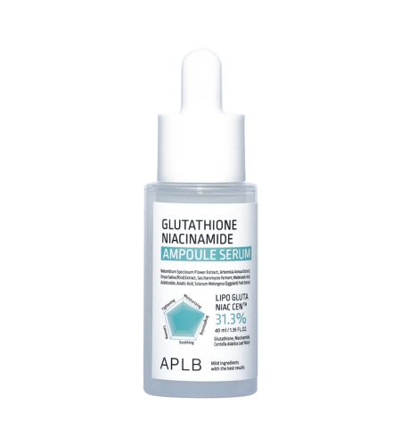 APLB Glutathione Niacinamide Ampoule Serum serum za sijočo kožo 40 ml