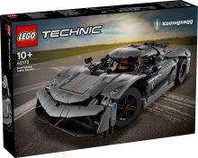 LEGO® Tech 42173 Koenigsegg Jesko Absolut, siv hiperavtomobil (4)
