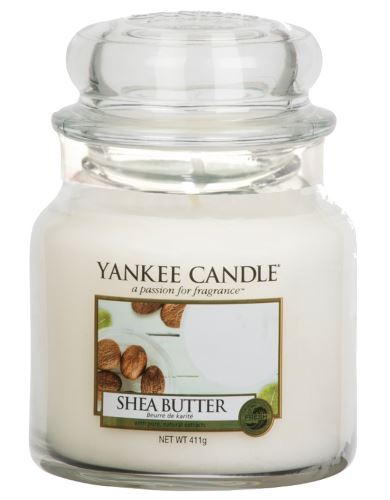 Yankee Candle Shea Butter dišeča sveča 411 g