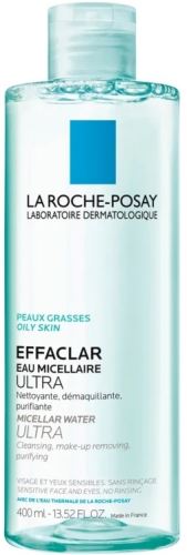 La Roche-Posay Effaclar micelarna čistilna voda za problematično kožo, akne 400 ml