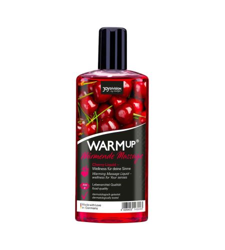 JoyDivision Warmup Cherry Segrevalni masažni gel 150 ml