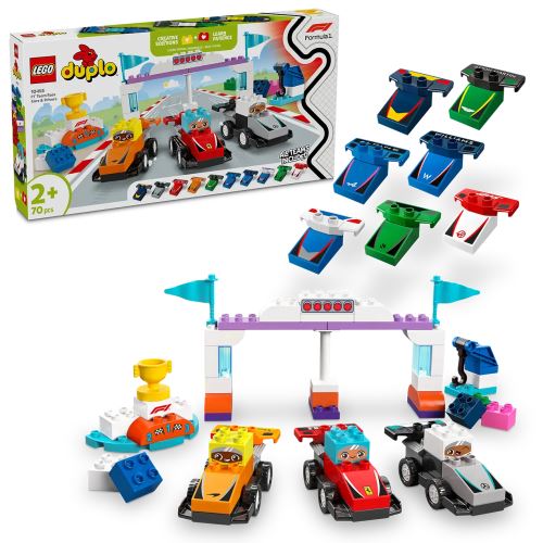 LEGO® DUPLO® 10445 Dirkalniki in dirkalci ekipe F1®