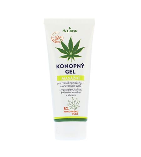 Alpa Cannabis Massage Gel masažni 100 ml