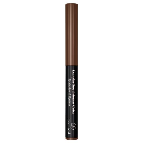 Dermacol Long-Lasting Intense Colour Eyeshadow & Eyeliner senčilo in črtalo za oči 2v1 1,6 g