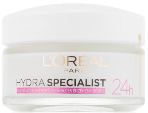L'Oréal Paris Hydra Specialist dnevna vlažilna krema za suho in občutljivo kožo 50 ml