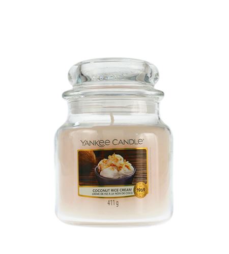 Yankee Candle Coconut Rice Cream dišeča sveča 411 g