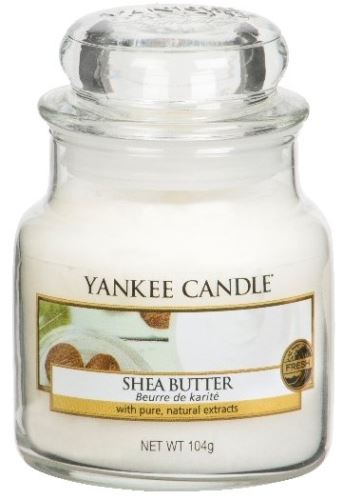 Yankee Candle Shea Butter dišeča sveča 104 g