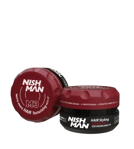 NISHMAN Hair Texturizing Mess up M3 mat pasta za oblikovanje 132 g