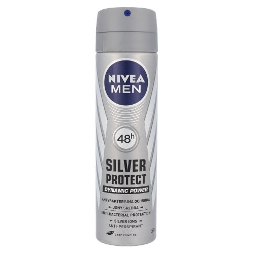 Nivea Men Silver Protect 48h antiperspirant v spreju za moške 150 ml