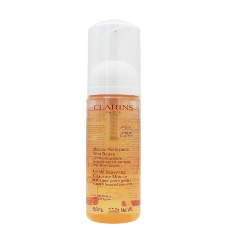 Clarins Gentle Renewing Cleansing Mousse Nežna pena za čiščenje za vse tipe kože 150 ml