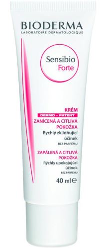 Bioderma Sensibio Forte takojšnja pomirjujoča nega kože pri opeklinah in rdečici 40 ml