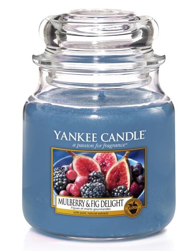 Yankee Candle Mulberry & Fig Delight dišeča sveča 411 g