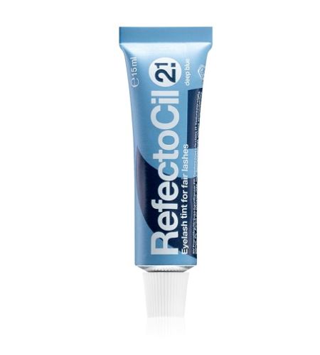 RefectoCil Eyelash Tint For Fair Lashes Barva za trepalnice 15 ml 2.1 Deep Blue