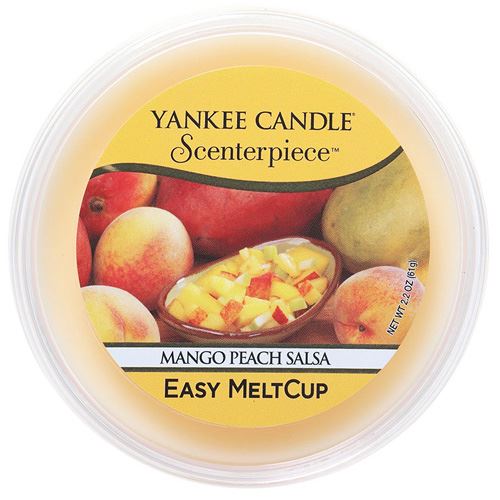 Yankee Candle Scenterpiece wax Mango Peach Salsa dišeči vosek 61 g
