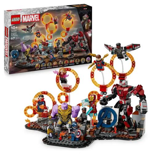 LEGO® ǀ Marvel 76323 Maščevalci: Zaključek Končna bitka