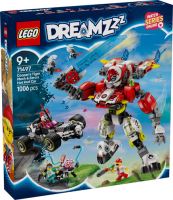 LEGO® DREAMZzz™ 71497 Cooperjev robotski oklep tigra in Zerojev dirkalnik Hot Rod (4)