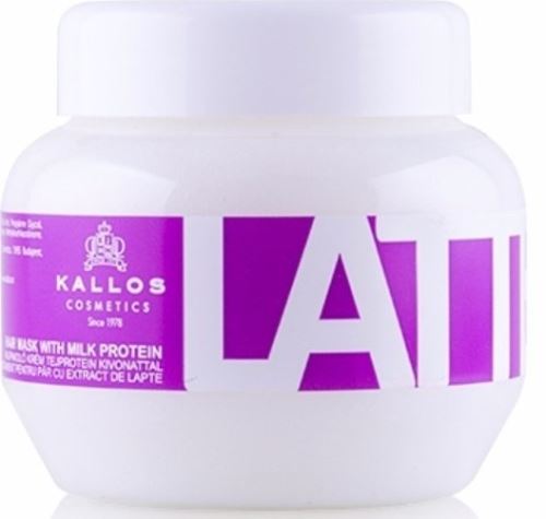 Kallos Latte Hair Mask maska za poškodovane in kemično obdelane lase