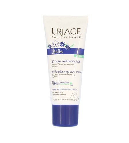 URIAGE Bébé 1st Cradle Cap Care Cream pomirjujoča krema za otroke 40 ml