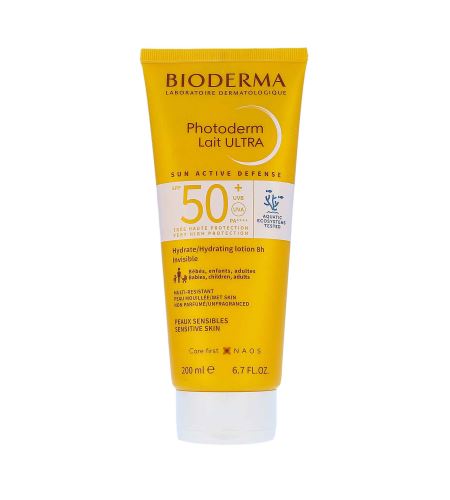 Bioderma Photoderm Lait Ultra mleko za sončenje SPF 50+ 200 ml