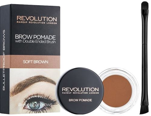 Makeup Revolution Brow Pomade With Double Ended Brush pomada za obrvi 2,5 g