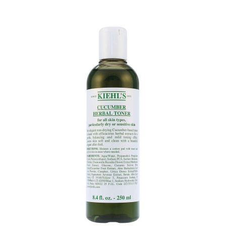 Kiehl's Cucumber Herbal Alcohol-Free Toner tonik za suho in občutljivo kožo 250 ml
