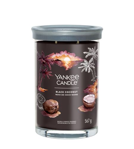 Yankee Candle Black Coconut Aromatična velika sveča signature tumbler 567 g