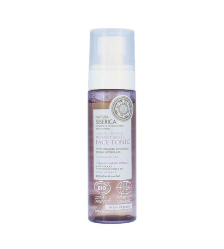Natura Siberica Organic Certified Instant Relief naravni tonik za občutljivo kožo 100 ml