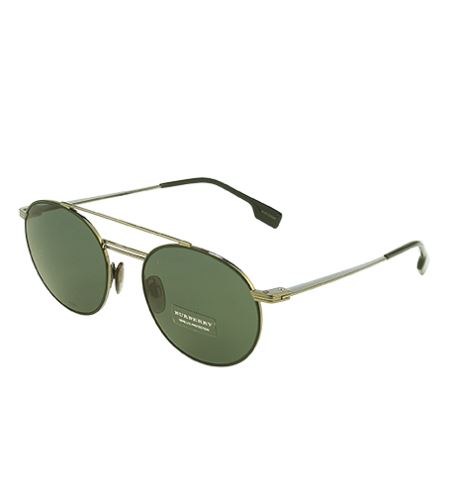 Burberry BE3109 sončna očala pánské 53x19x145mm zelená