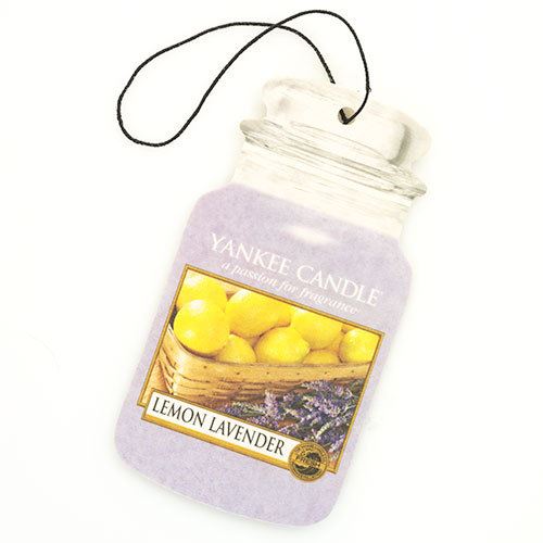 Yankee Candle TAG classic Lemon lavender Dišeča kartica 1 kos
