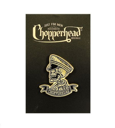 Chopperhead Pin's Skelleton Značka