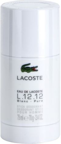 Lacoste Eau de Lacoste L.12.12 Blanc deostick za moške 75 ml