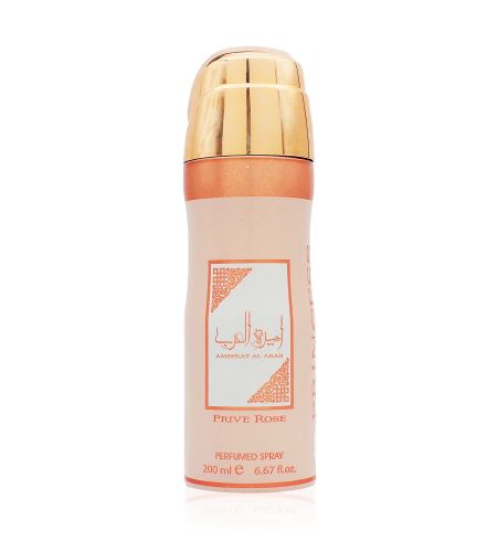 Asdaaf Ameerat Al Arab Prive Rose pršilo za telo za ženske 200 ml