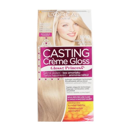 L'Oréal Paris Casting Creme Gloss Glossy Princess barva las 1 ks 1010 Light Iced Blonde