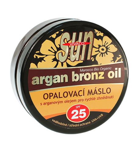 Vivaco SUN Argan Bronz Oil maslo za sončenje z organskim arganovim oljem SPF 25 200 ml