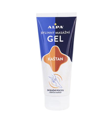 Alpa Chestnut zeliščni masažni gel 100 ml