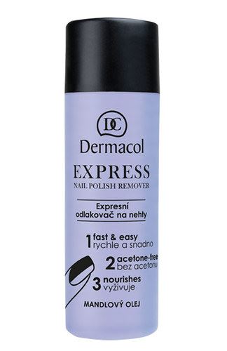 Dermacol Express Nail Polish Remover odstranjevalec laka za nohte za ženske 120 ml