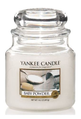 Yankee Candle Baby Powder dišeča sveča 411 g