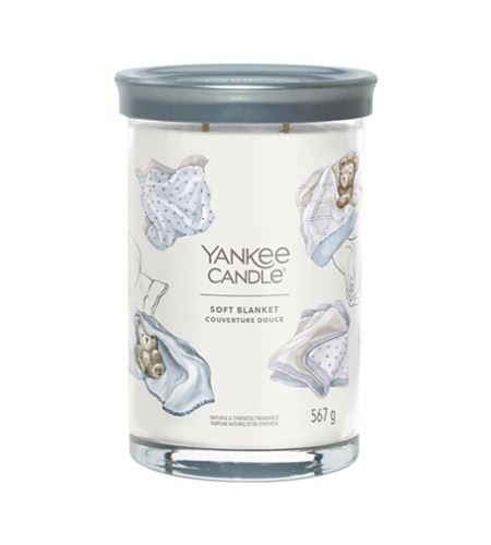 Yankee Candle Soft Blanket Aromatična velika sveča signature tumbler 567 g