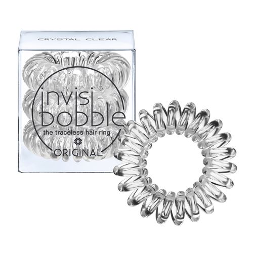 Invisibobble Original elastike za lase 3 ks Crystal Clear