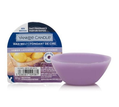 Yankee Candle Lemon Lavender dišeči vosek 22 g