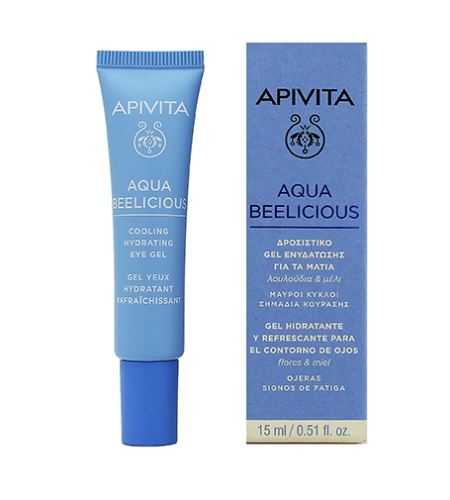 Apivita Aqua Beelicious Cooling Hydrating Eye Gel vlažilni gel za oči 15 ml