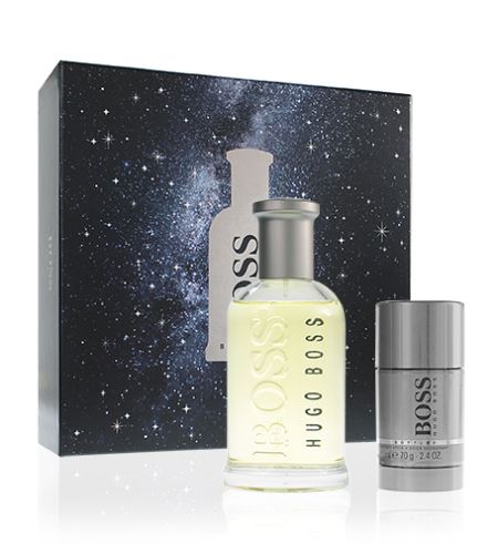 Hugo Boss Boss Bottled darilni komplet za moške toaletna voda 200 ml + deostick 75 ml